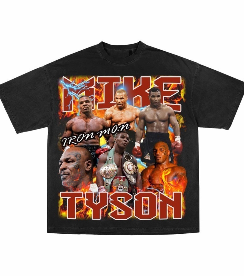 Mike Tyson Iron Mike PNG T-shirt Mike Tyson Shirt